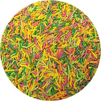 Cukrové tyčinky barevný mix 80g - I LOVE CAKES