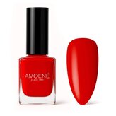 Bezacetonový lak na nehty č.134 - pastelově červený bez třpytek