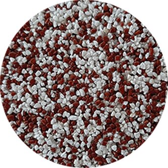 Tekutá podlaha 15,91 kg kbelík bílá & červenohnědá