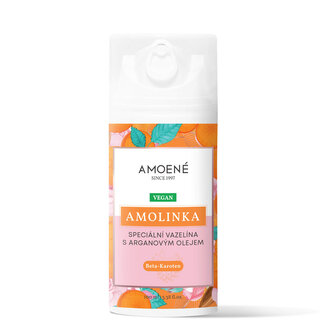 Amolinka: Luxusní vazelína s arganovým olejem a beta-karotenem, 100ml v air-less balení
