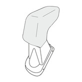 Loketní opěrka Renault Clio 2012-2019 (pouze adaptér)