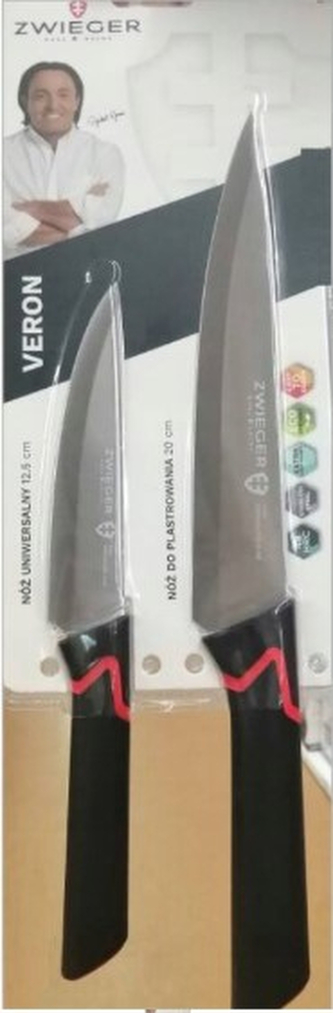 ZWIEGER VERON Zestaw Nóż do plastrowania i nóż uniwersalny