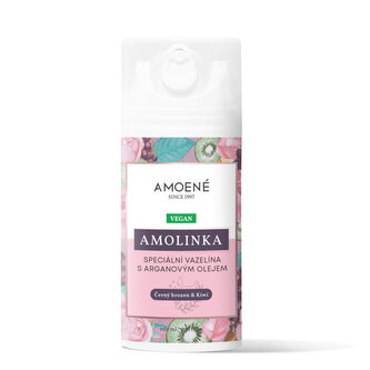 Amolinka: Luxusní vazelína s arganovým olejem, vůní kiwi a černého hroznu, 100ml v air-less balení