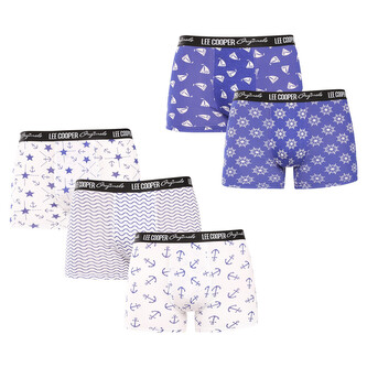 5PACK pánské boxerky Lee Cooper vícebarevné (PO39496) L