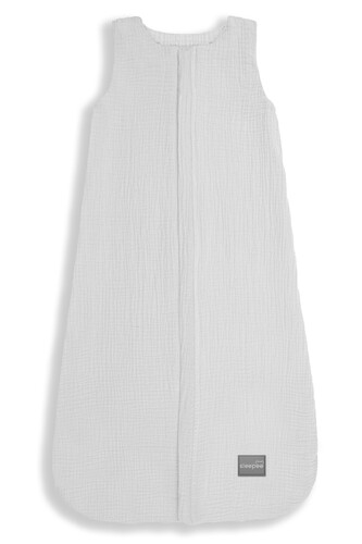 Oboustranný lehký mušelínový spací pytel Light Grey 4-24 měsíců M