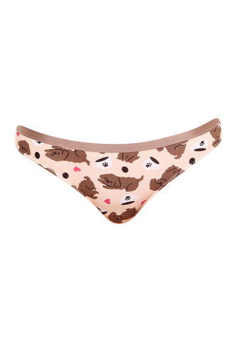 Veselé dámské kalhotky Dedoles Puppuccino (GMFB237) XL