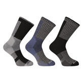 3PACK ponožky Nedeto vysoké zimní vícebarevné (3NWV1) XL