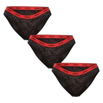 3PACK dámské kalhotky HUGO vícebarevné (50523826 002) S