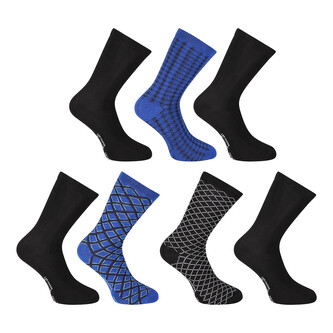 7PACK ponožky Lee Cooper vysoké vícebarevné (PO41022/2) L