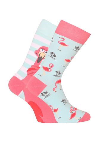 Veselé ponožky Dedoles Zamotaný plameňák (GMRS176) L