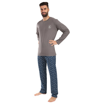 Pánské pyžamo Gino vícebarevné (79175-MxGDZM) XL