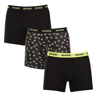 3PACK pánské boxerky HUGO vícebarevné (50517887 983) XXL