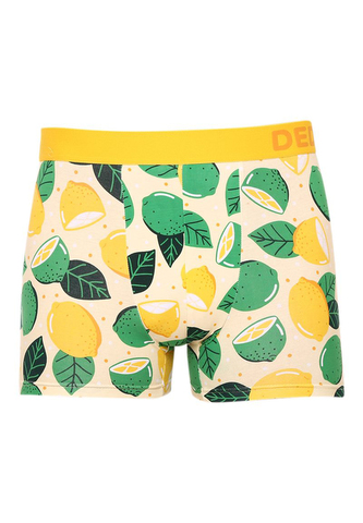 Veselé pánské boxerky Dedoles Limetka a citrón (D-M-UN-T-C-C-1563) L
