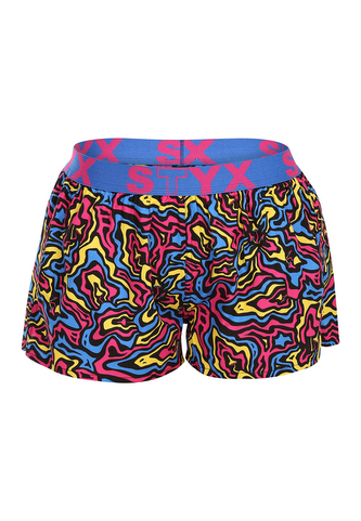 Dámské trenky Styx art sportovní guma mushrooms (T1550) L