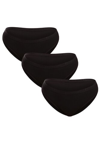 3PACK dámské kalhotky Pietro Filipi černé (3KB001) M