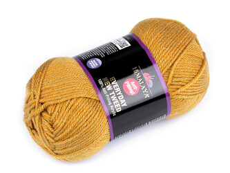 Příze pletací Everyday New Tweed 100 g - 1 ks - 1 (75103) hořčicová