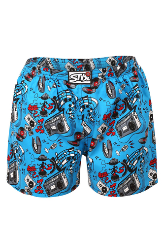 Dámské trenky na spaní Styx hudba (DTD1558) L