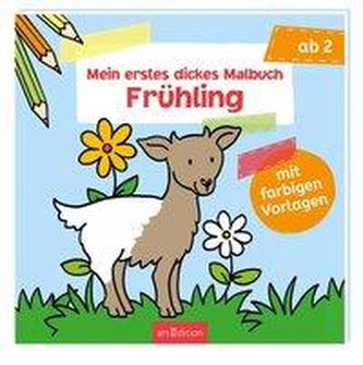Mein erstes dickes Malbuch Frühling