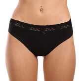 Dámská tanga Lovelygirl černá (8307-black) XL