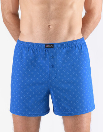 Pánské trenky Gino nadrozměr modré (75211-DBMLBM) 3XL