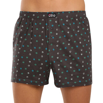 Pánské trenky Gino šedé (75203-DxGMMZ) XL