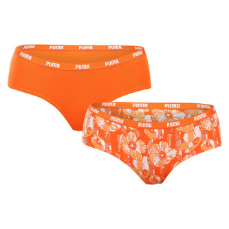 2PACK dámské kalhotky Puma oranžové (701228120 003) M