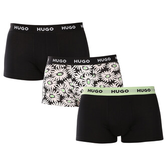 3PACK pánské boxerky HUGO vícebarevné (50532550 985) XL