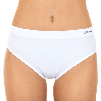 Dámské kalhotky Gina bezešvé bílé (00008) M