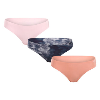 3PACK dámská tanga Under Armour vícebarevná (1383894 044) S