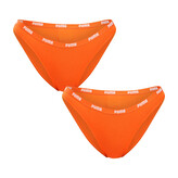 2PACK dámské kalhotky Puma oranžové (603031001 023) S