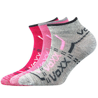 3PACK dětské ponožky VoXX vícebarevné (Rexík 01-mix-B) 20/24
