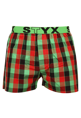 Pánské trenky Styx sportovní guma vícebarevné (B938) XL
