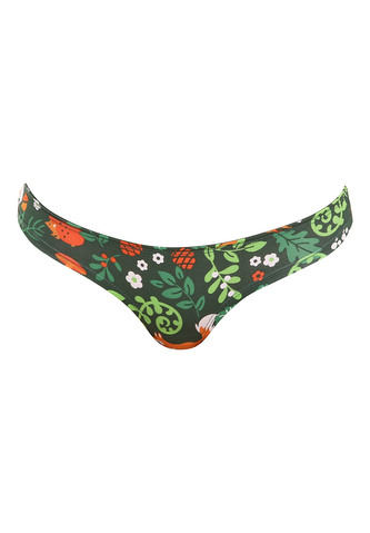 Veselé dámské kalhotky brazilky Dedoles Lesní zvířátka (D-W-UN-BL-C-C-1366) XS