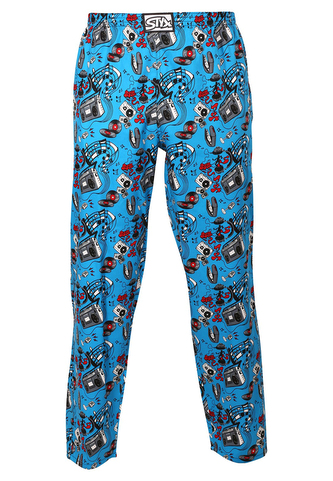 Pánské kalhoty na spaní Styx hudba (DKP1558) L