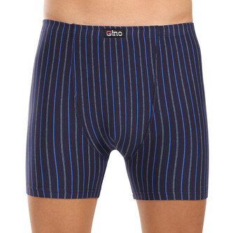 Pánské boxerky Gino modré (74167) XXL