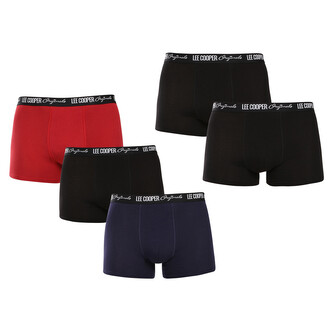 5PACK pánské boxerky Lee Cooper vícebarevné (PO41013) L