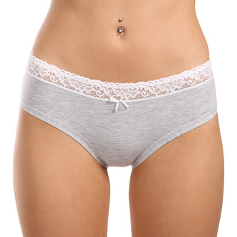 Dámské kalhotky Lovelygirl šedé (8309-grey) S