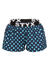 Dámské trenky Styx art sportovní guma puntíky (T1651) S