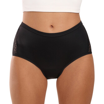 Menstruační kalhotky Maidenform Moderate hipster černé (DMLBSM XBK) XXL