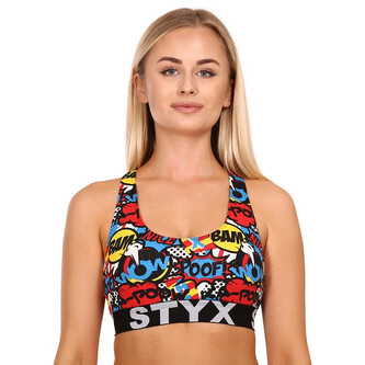 Dámská podprsenka Styx sport art poof (IP1153) S