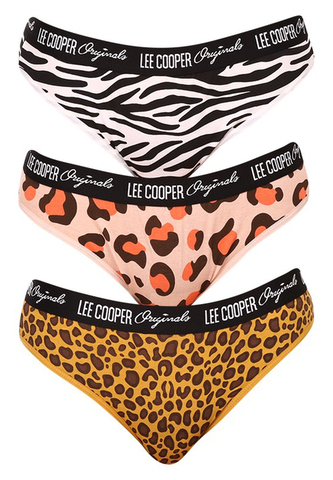3PACK dámské kalhotky Lee Cooper vícebarevné (LCUWPANT3P0106-1769887) L