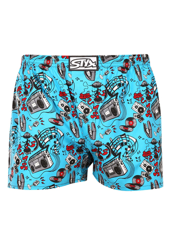 Pánské trenky Styx art klasická guma hudba (A1558) XXL