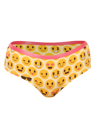 Veselé dámské kalhotky Dedoles Smajlíci (D-W-UN-HB-C-C-085) S