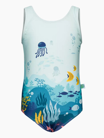 Veselé dívčí plavky Dedoles Korálový svět (D-K-BW-OPS-C-RP-1578) 1-2 roky