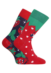 Veselé ponožky Dedoles Šťastné jahody (GMRS238) L