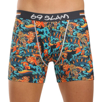 Pánské boxerky 69SLAM fit  FIRE DANCE DYLAN (MBYFRD-PO) M