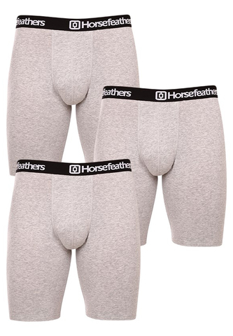 3PACK pánské boxerky Horsefeathers Dynasty long (AM195C) M