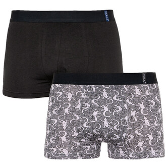 2PACK pánské boxerky Molvy vícebarevné (KP-068-BEU) M 2PACK pánské boxerky Molvy vícebarevné (KP-068-BEU) M