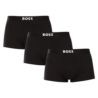 3PACK pánské boxerky BOSS černé (50544263 001) XXL