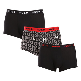 3PACK pánské boxerky HUGO vícebarevné (50517894 980) L
